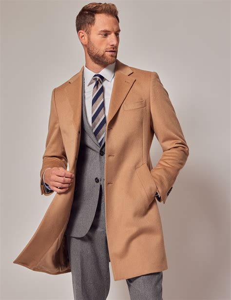 wool camel overcoat men's.